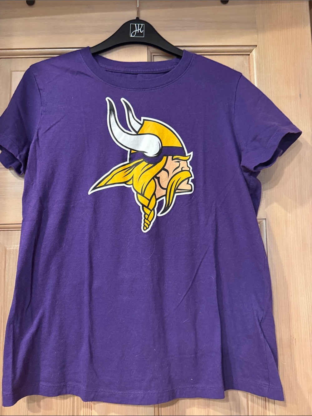 Purple Vikings Logo T-Shirt